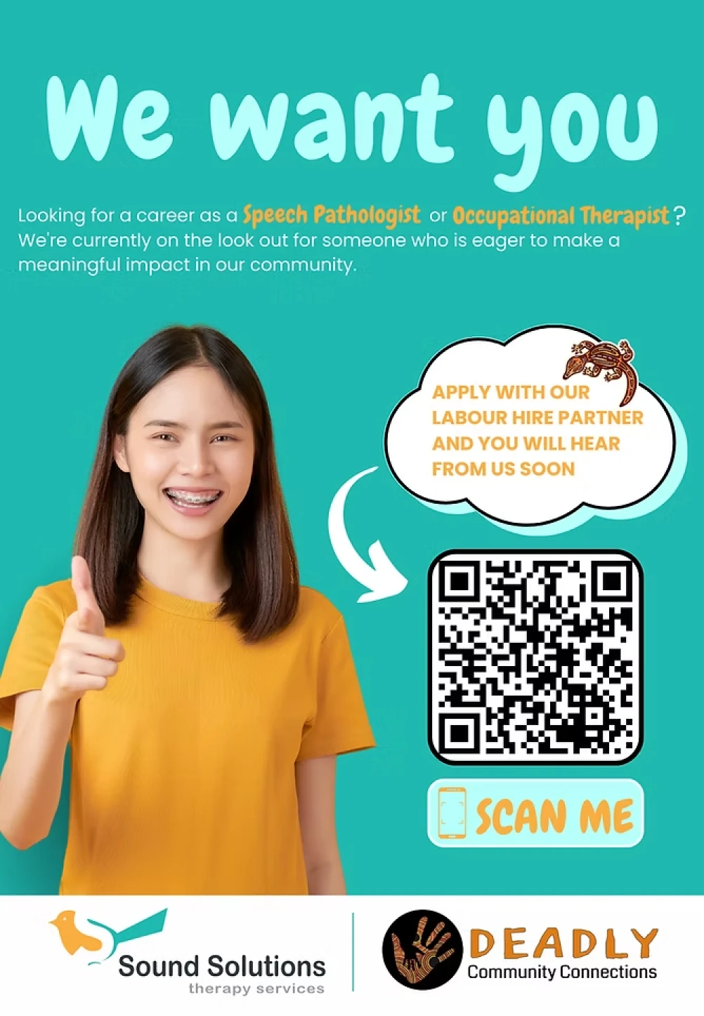 Sound Solutions Recruitment Flyer
